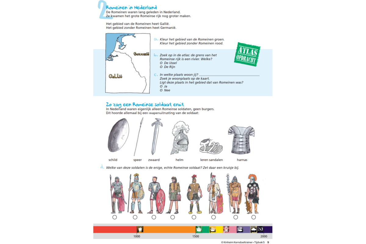 Kerndoeltrainer Tijdvak werkboek groep 5 (5 stuks)