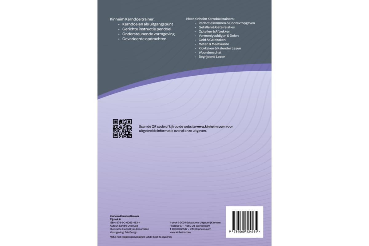 Kerndoeltrainer Tijdvak werkboek groep 6 (5 stuks)