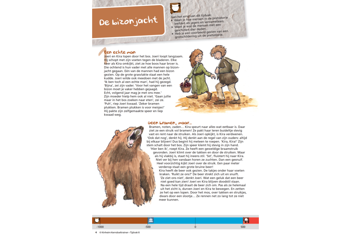Kerndoeltrainer Tijdvak werkboek groep 6 (5 stuks)