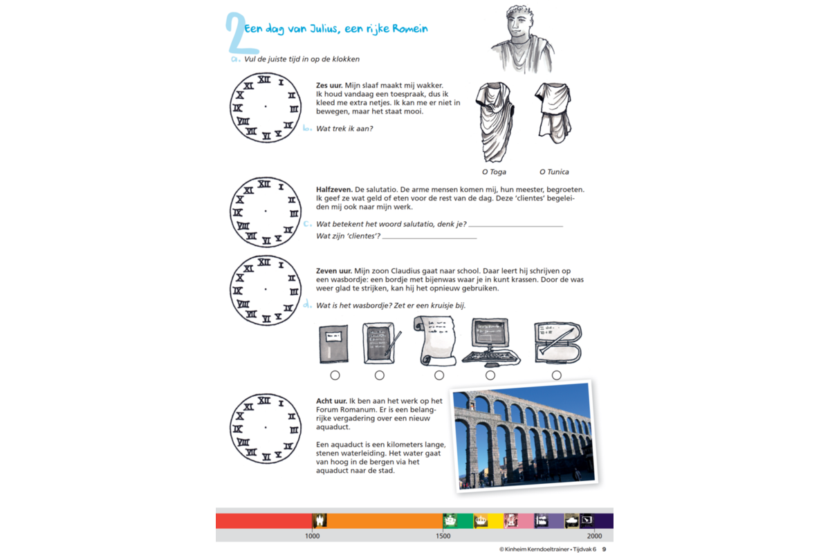 Kerndoeltrainer Tijdvak werkboek groep 6 (5 stuks)