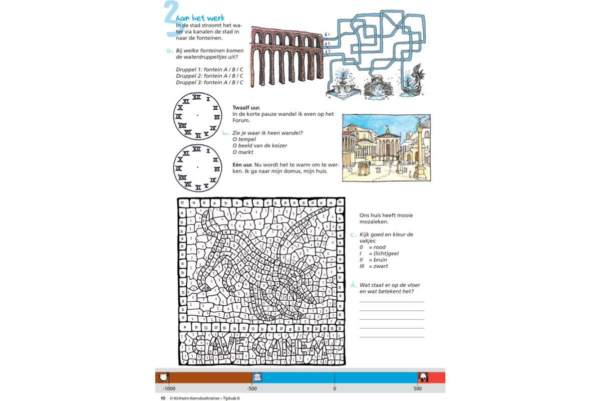 Kerndoeltrainer Tijdvak werkboek groep 6 (5 stuks)