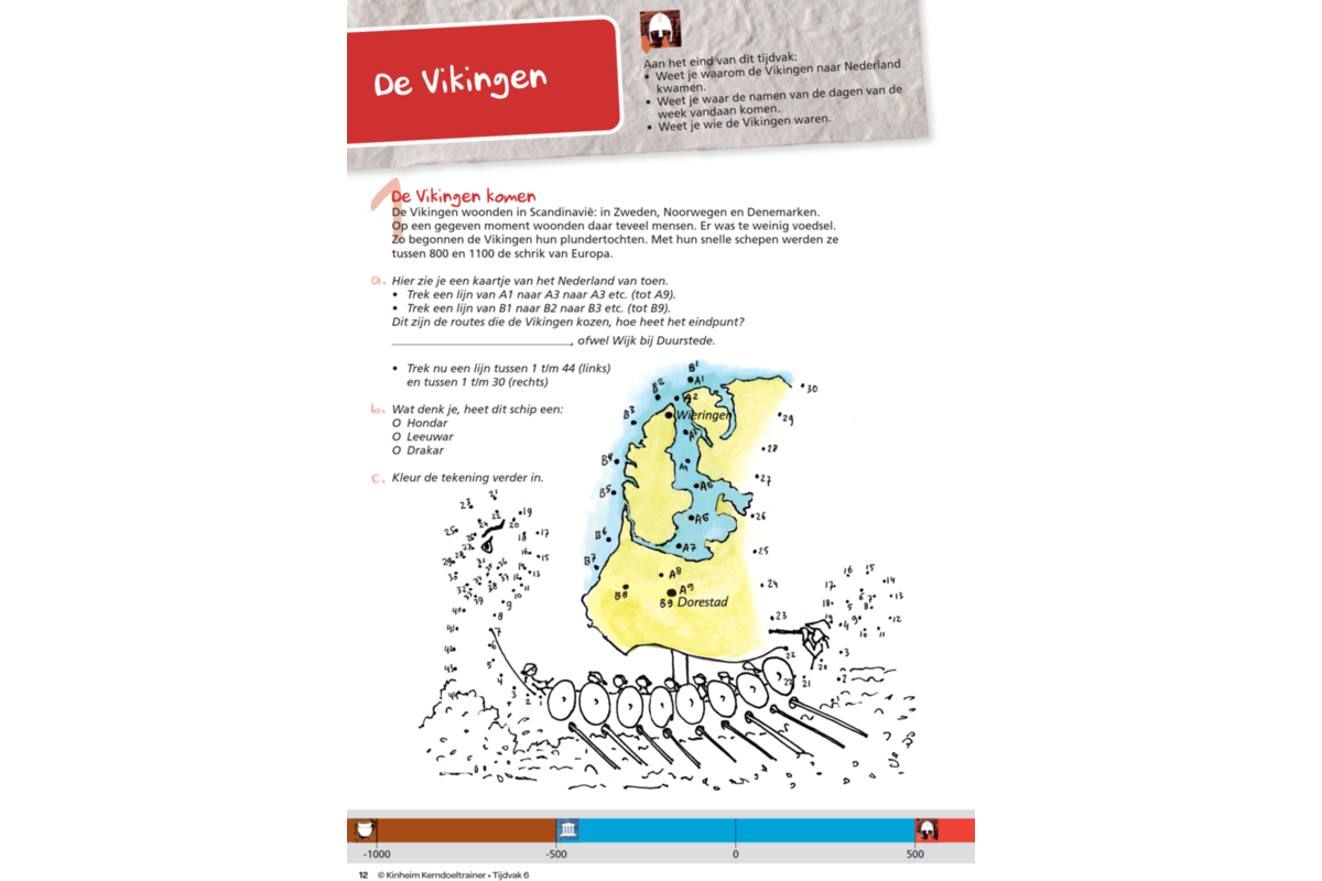 Kerndoeltrainer Tijdvak werkboek groep 6 (5 stuks)