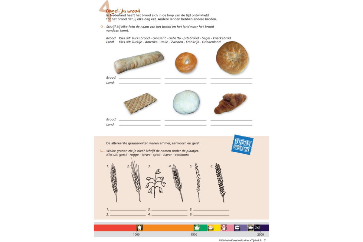 Kerndoeltrainer Tijdvak werkboek groep 8 (5 stuks)