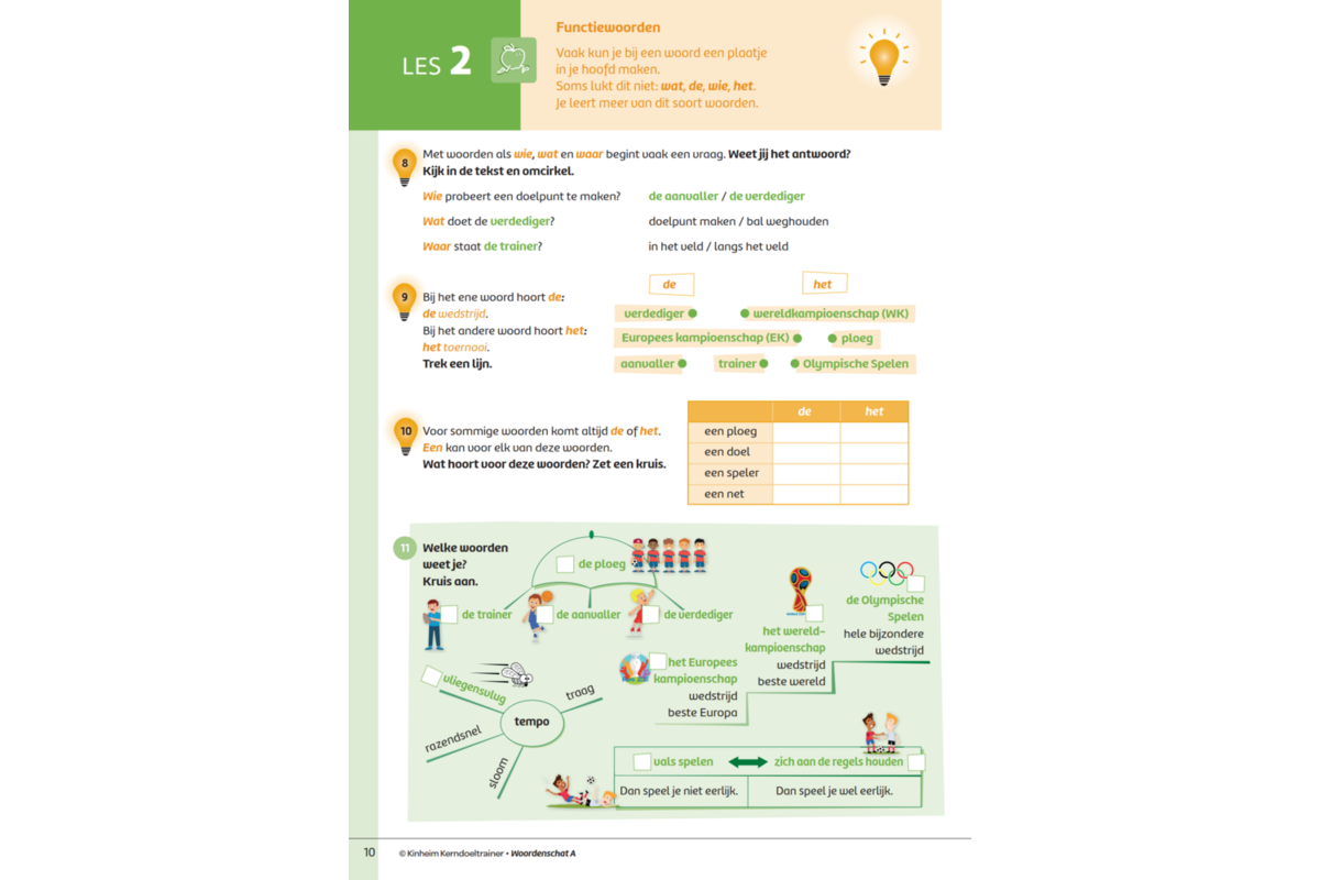 Kerndoeltrainer Woordenschat A (5 stuks)