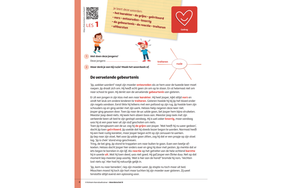 Kerndoeltrainer Woordenschat B