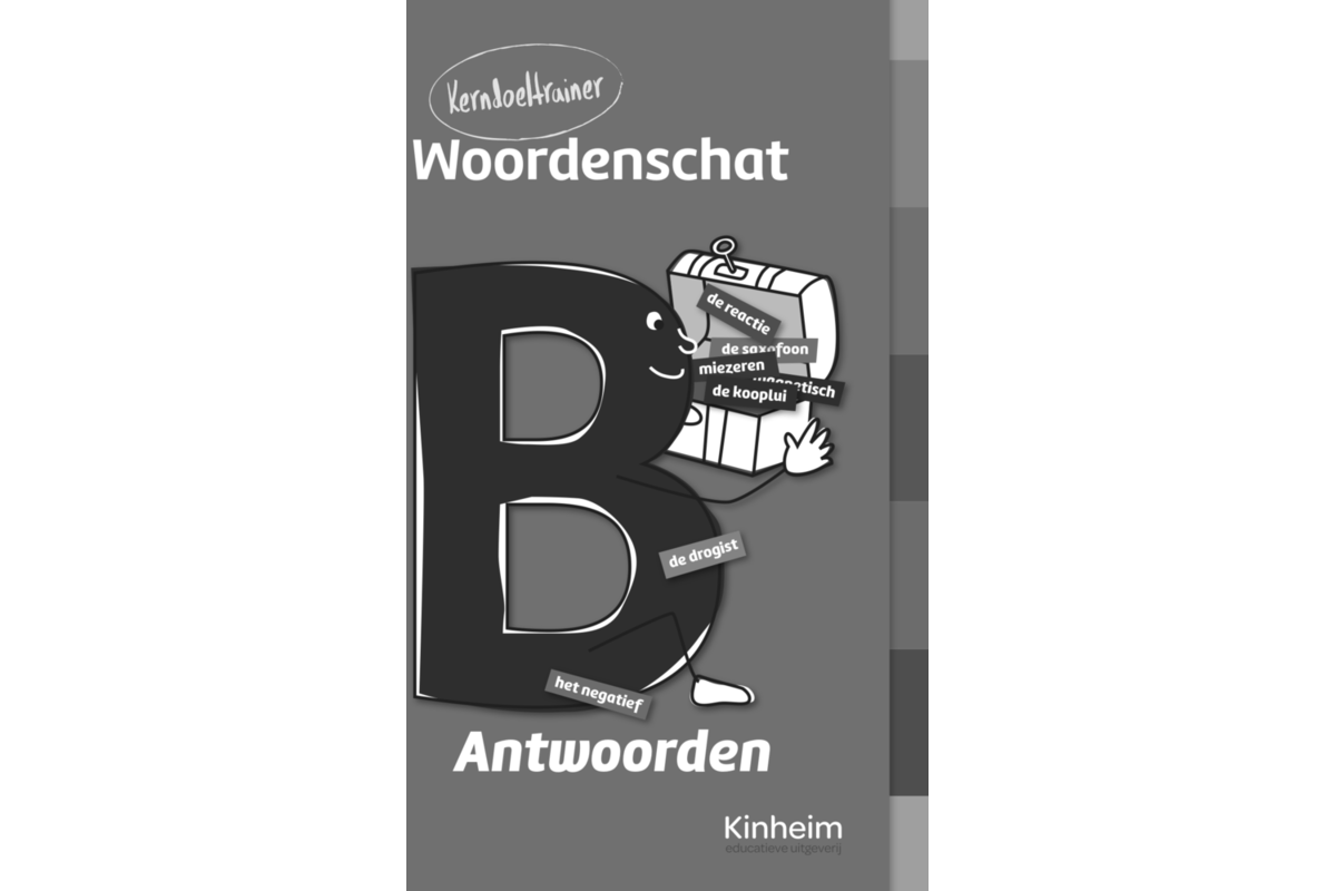 Kerndoeltrainer Woordenschat B antwoordenboek