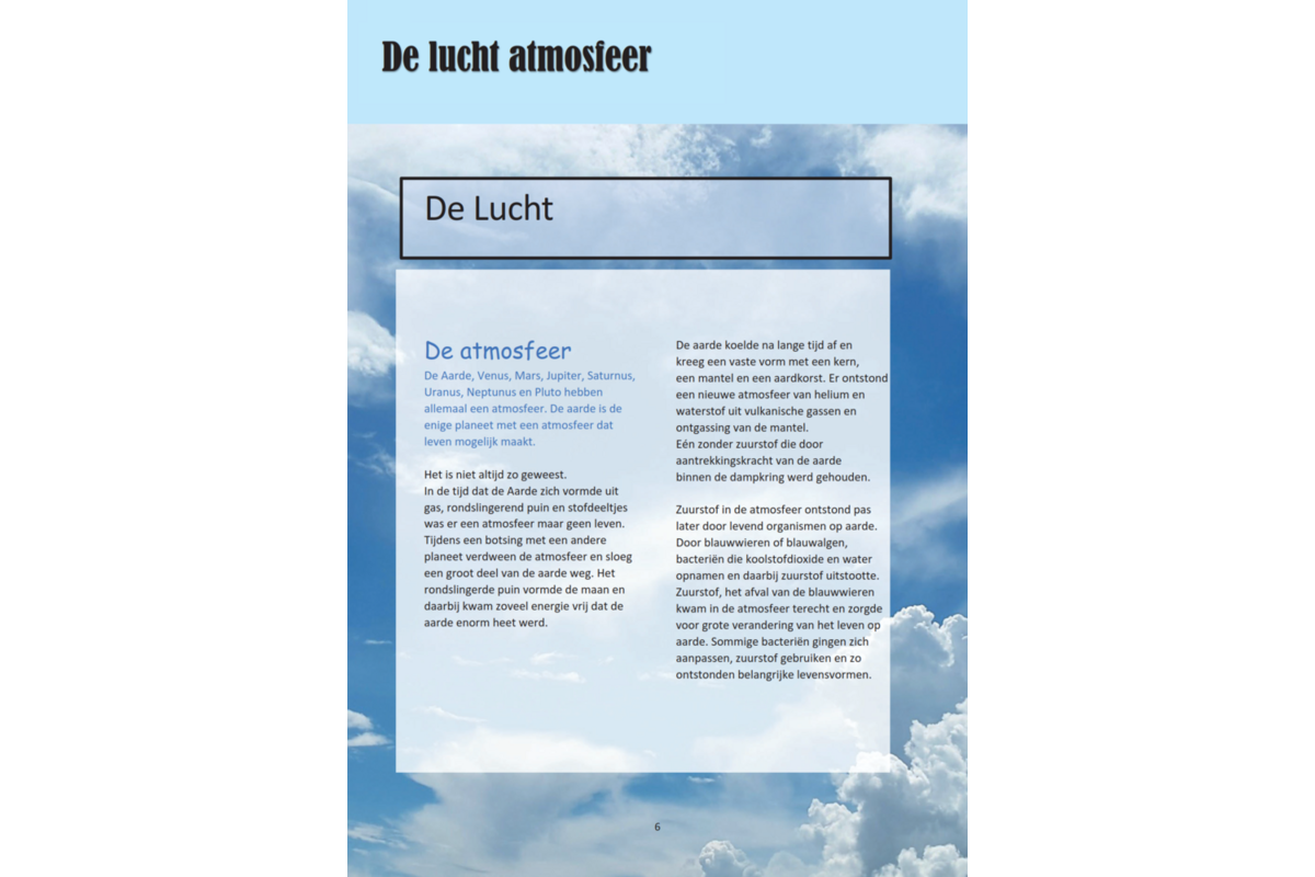 De Vier Elementen - Lucht