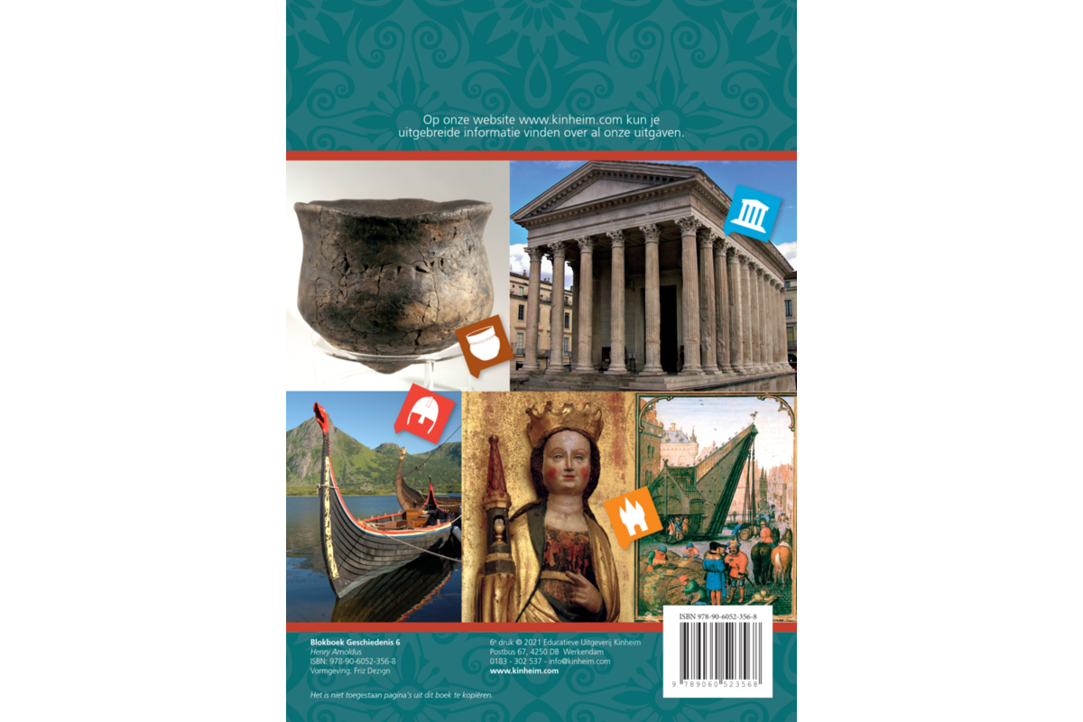 Blokboek geschiedenis groep 6 (herzien) (5 stuks)