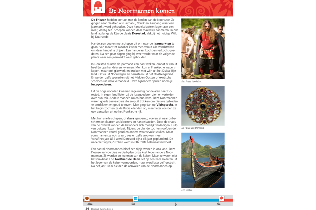 Blokboek geschiedenis groep 6 (herzien) (5 stuks)