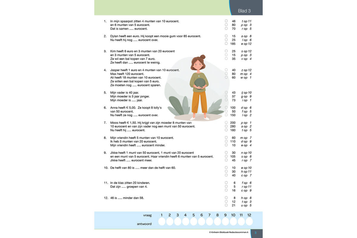Blokboek redactiesommen A groep 5