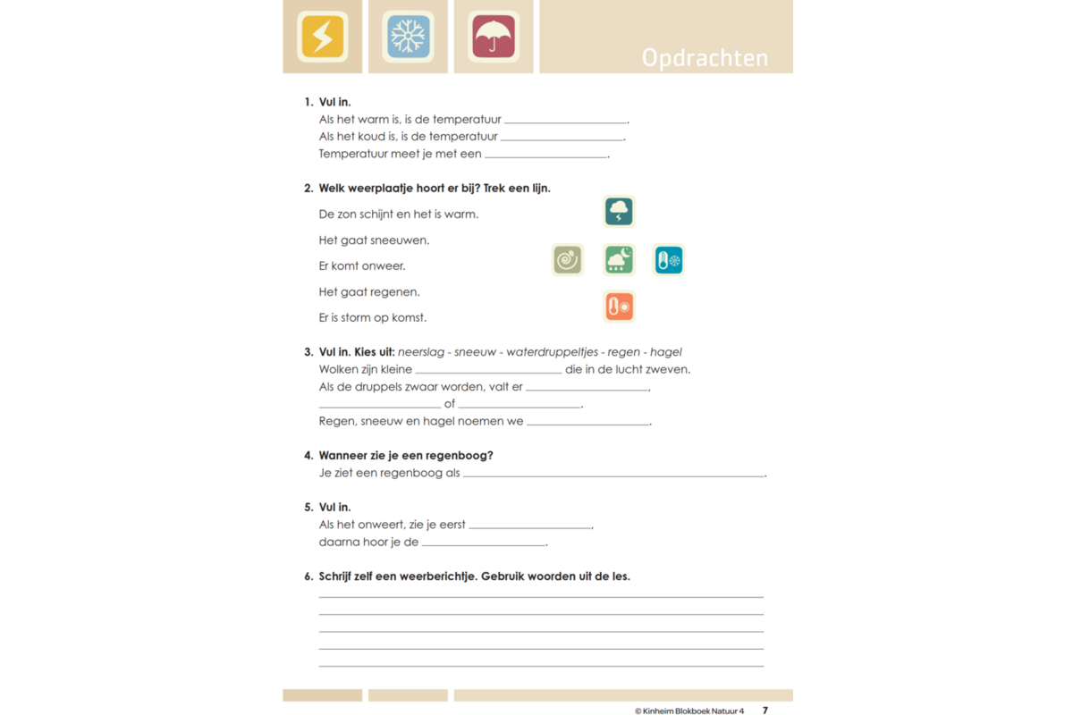 Blokboek natuur groep 4