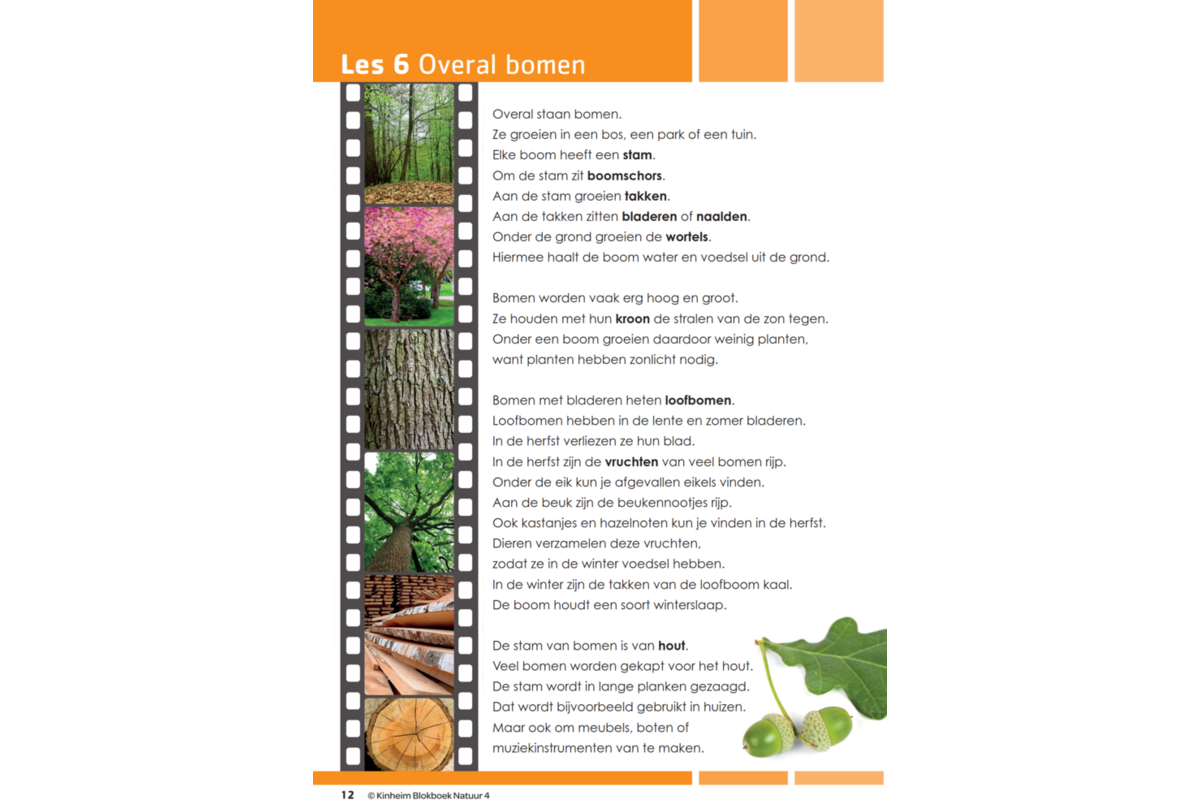 Blokboek natuur groep 4