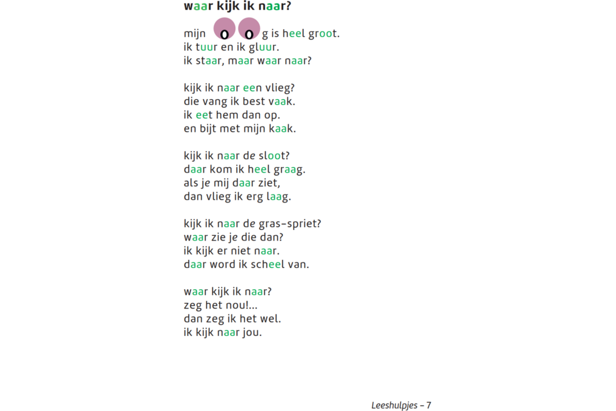 Leeshulpjes - Erna Slingerland