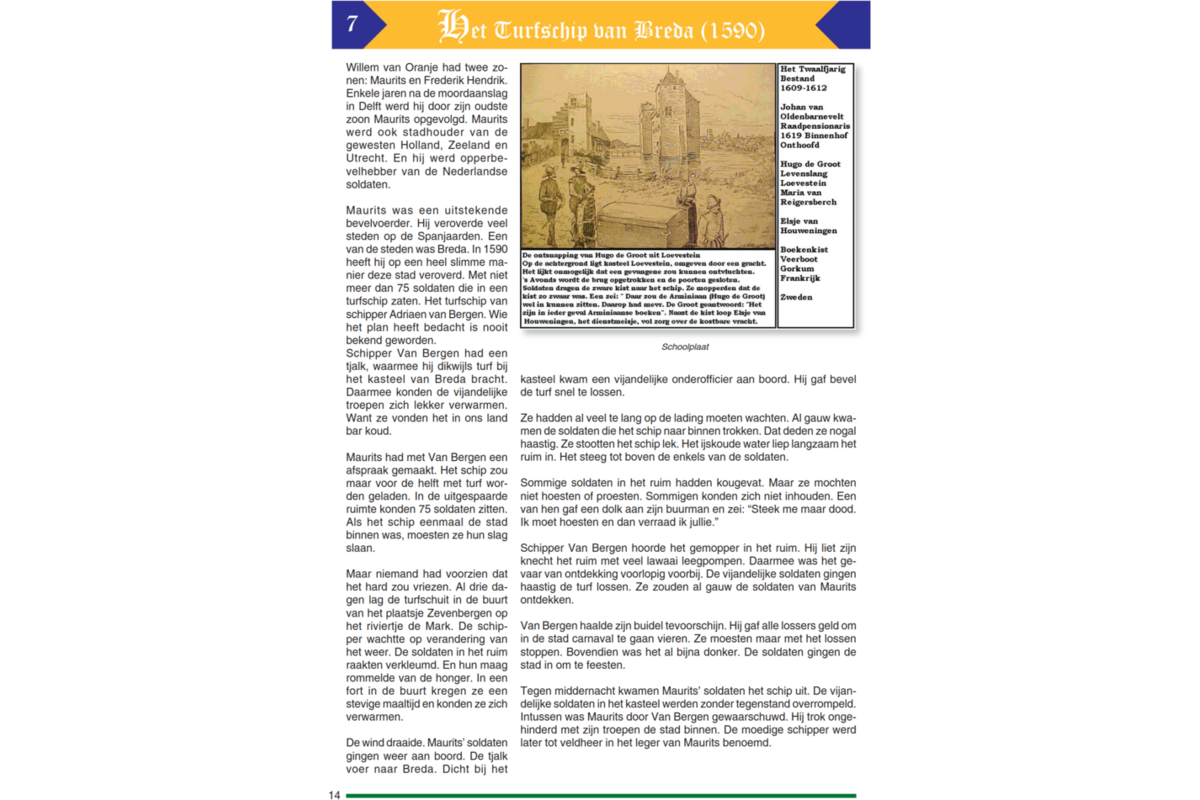 Historische Verhalen (5 stuks)