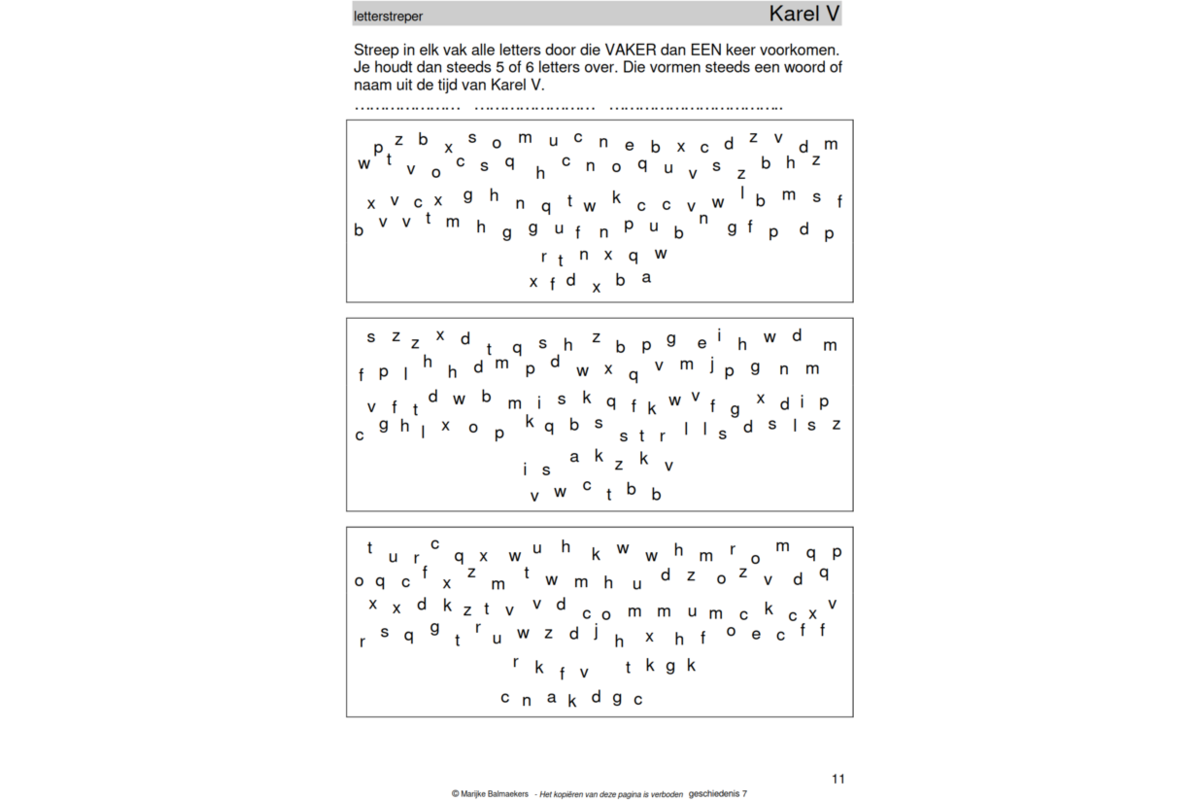 Geschiedenispuzzels groep 7 deel 2 (5 stuks)