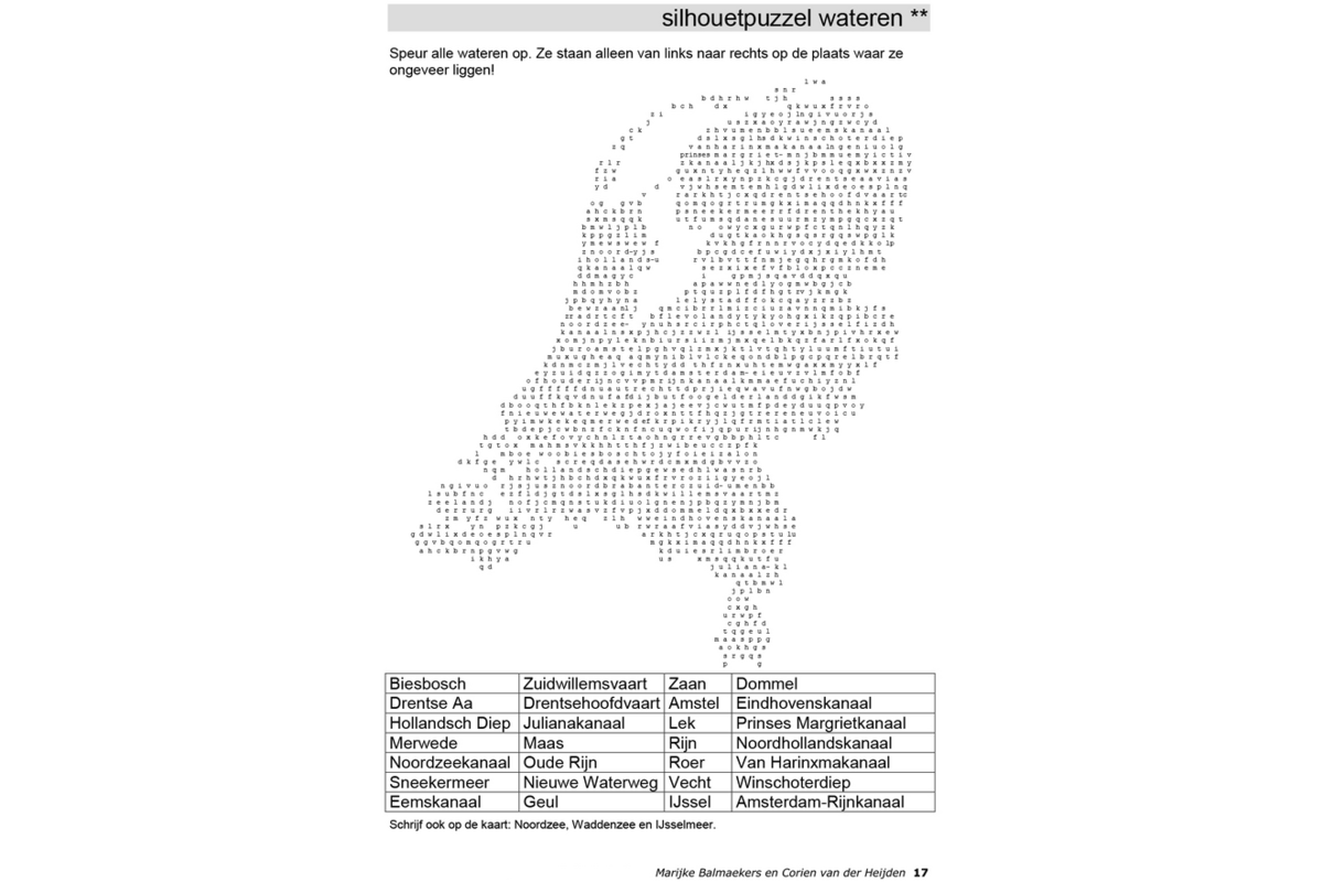 Aardrijkskundepuzzels groep 5 Nederland