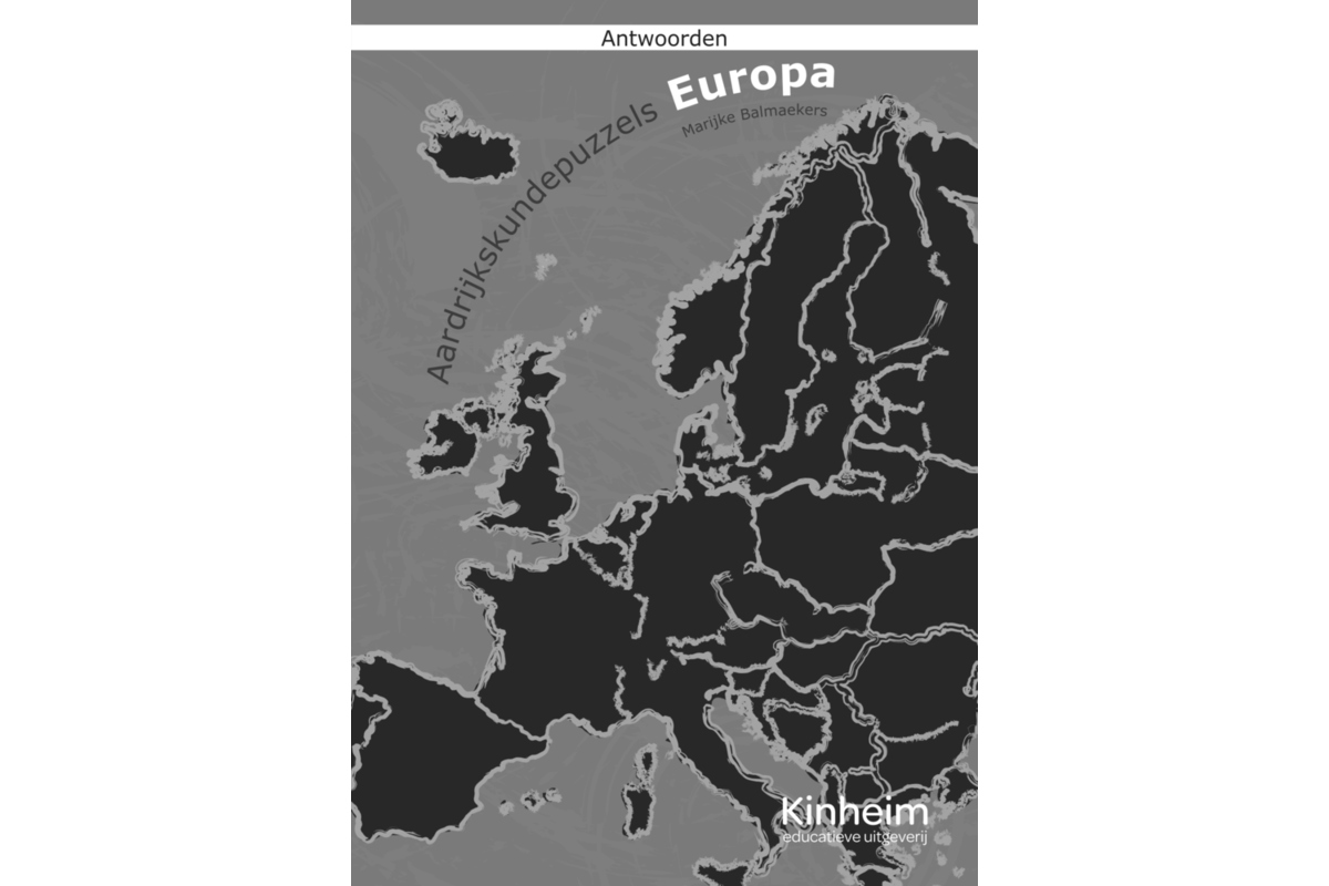 Aardrijkskundepuzzels groep 7 Europa antwoorden