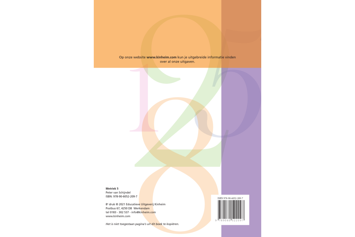 Blokboek Metriek groep 5 (5 stuks)