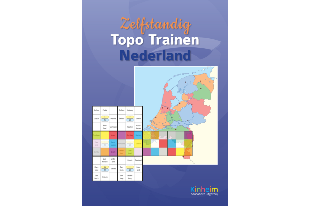 Zelfstandig topo trainen Nederland (5 stuks)