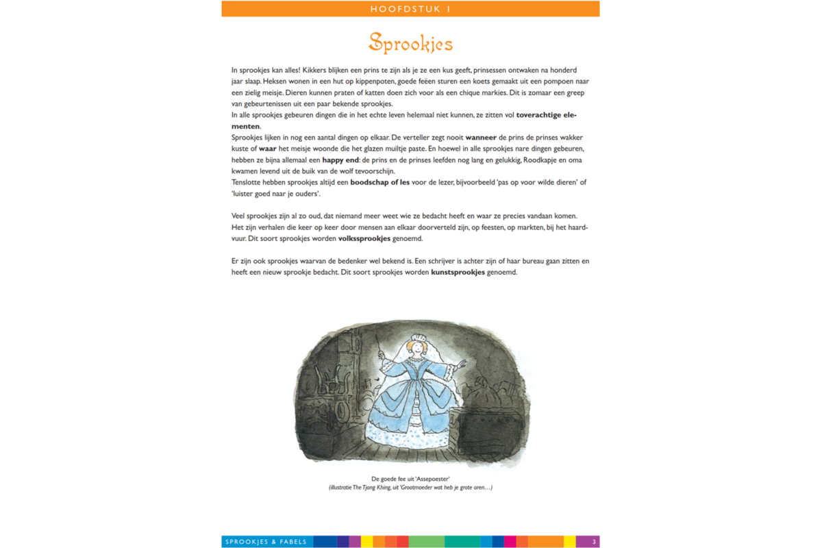 Sprookjes en fabels werkgids