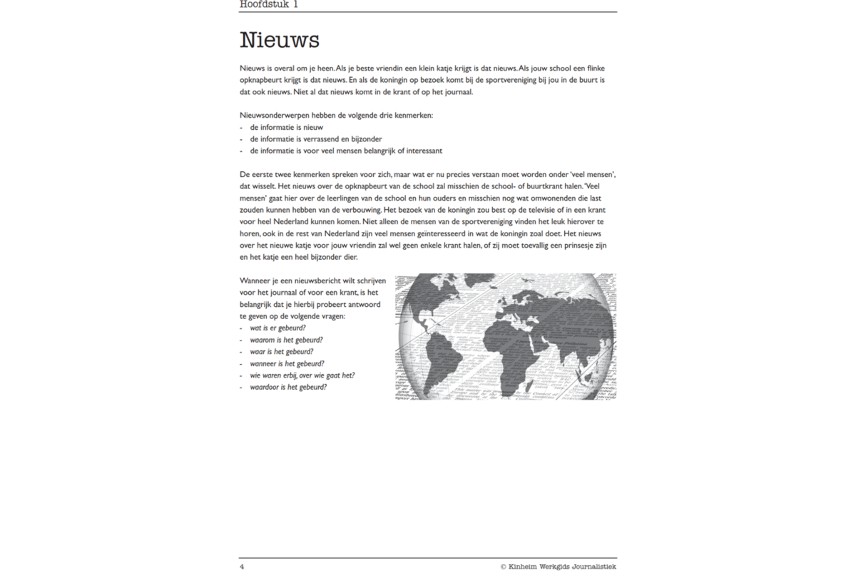 Journalistiek werkgids (5 stuks)