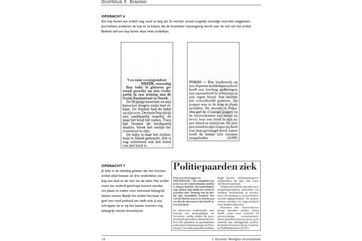 Journalistiek werkgids (5 stuks)