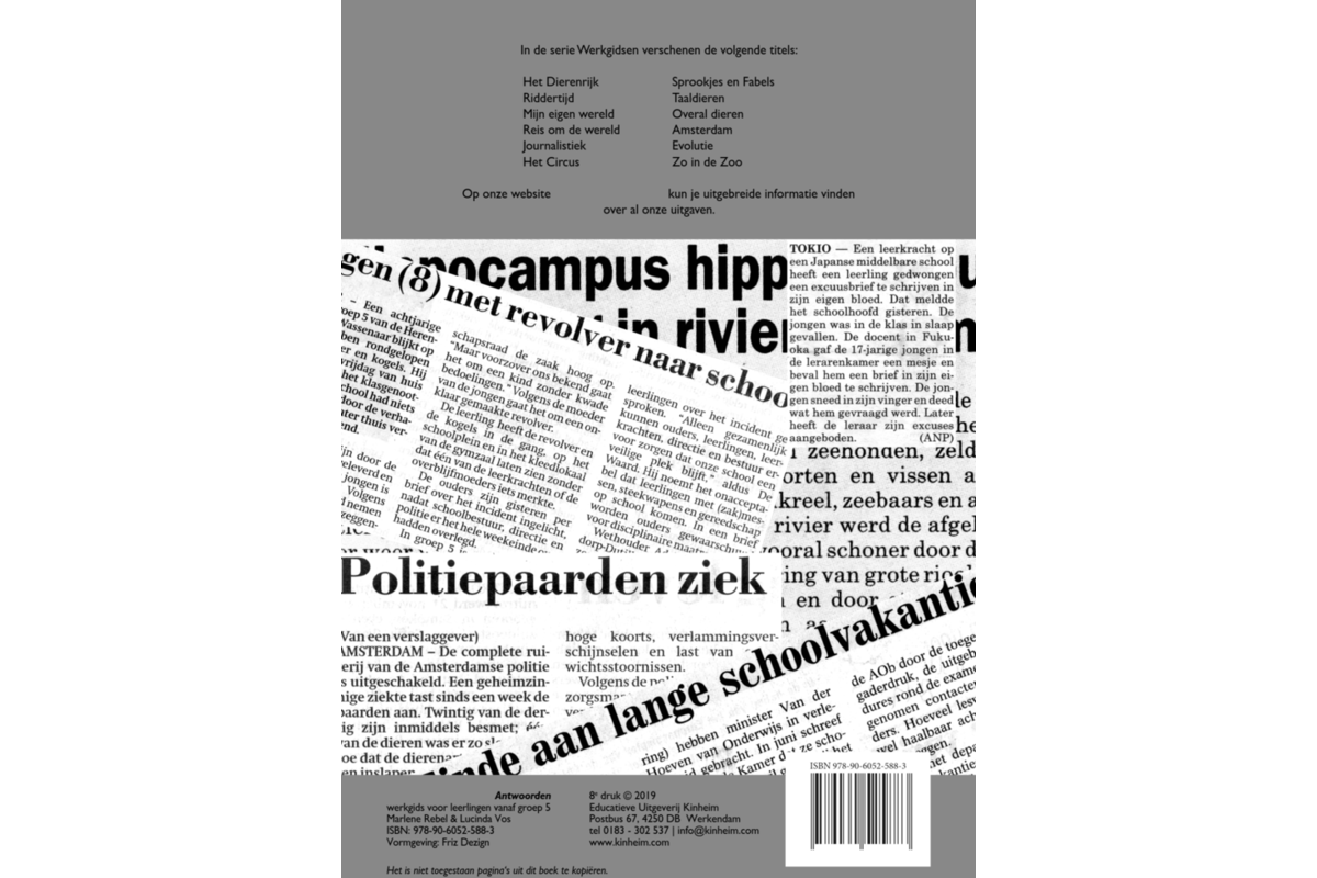 Journalistiek antwoorden