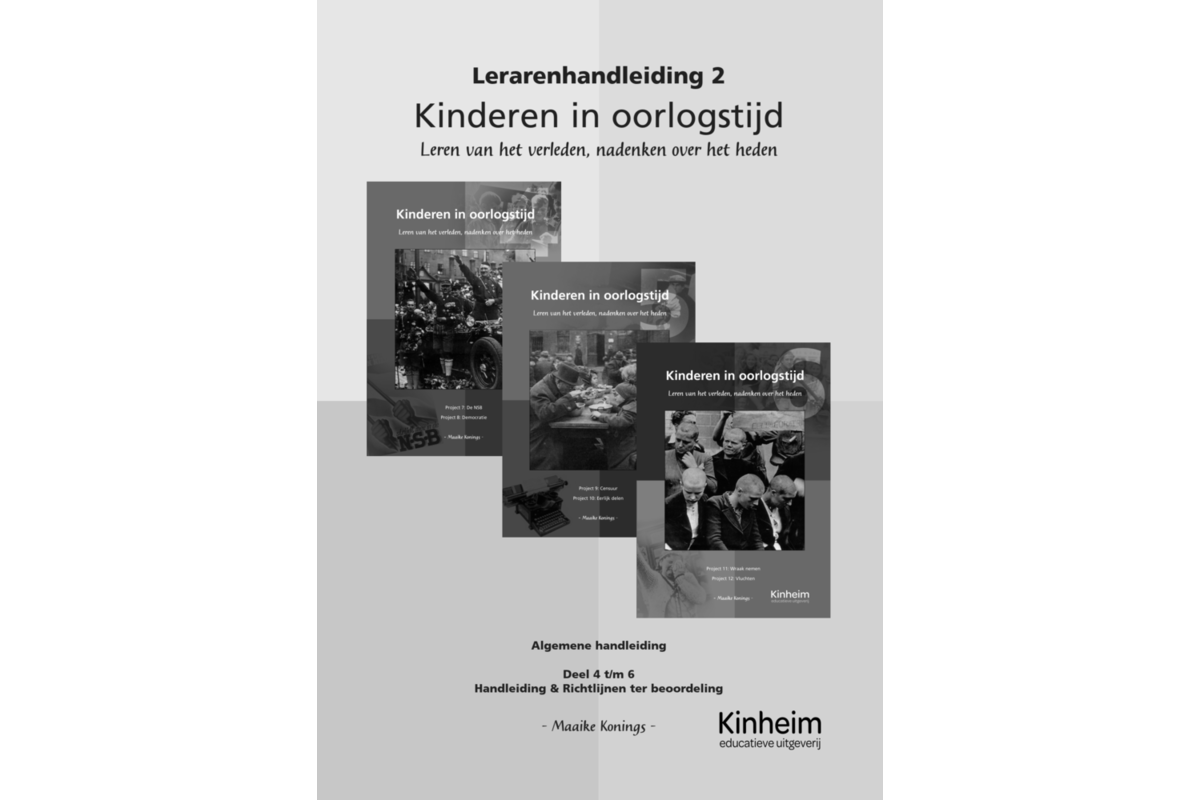 Kinderen in oorlogstijd  handleiding 4 t/m 6