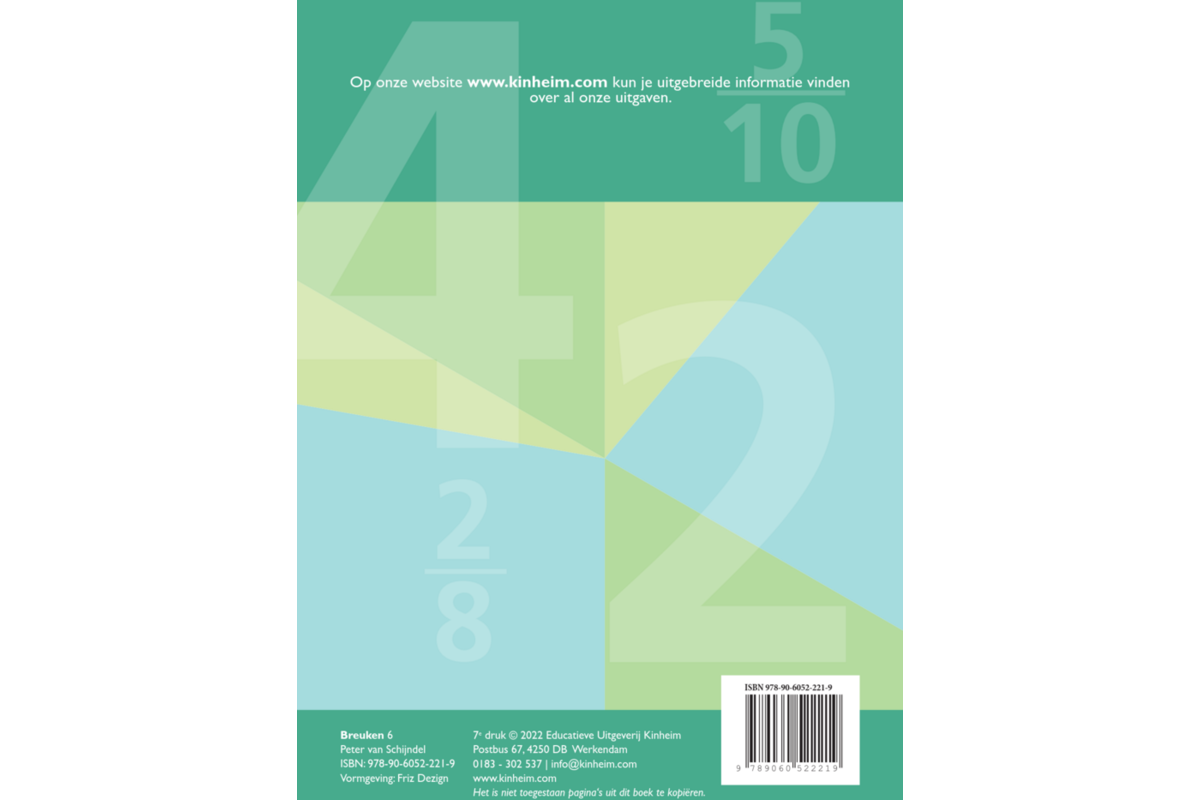 Breuken groep 6 (5 stuks)