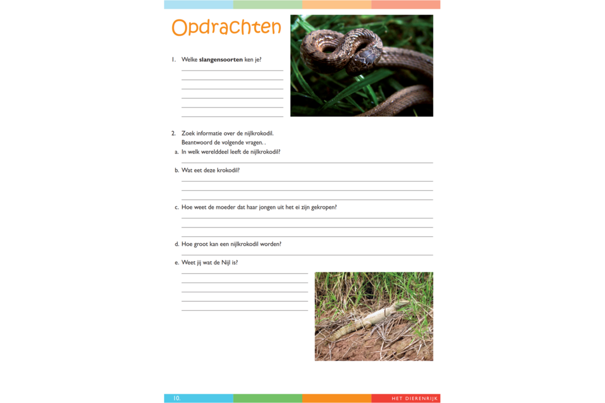 Dierenrijk werkgids