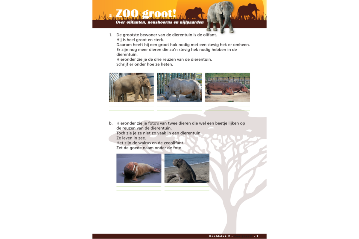 Zo in de Zoo werkgids