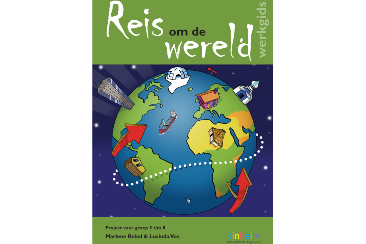 Reis om de wereld werkgids (5 stuks)