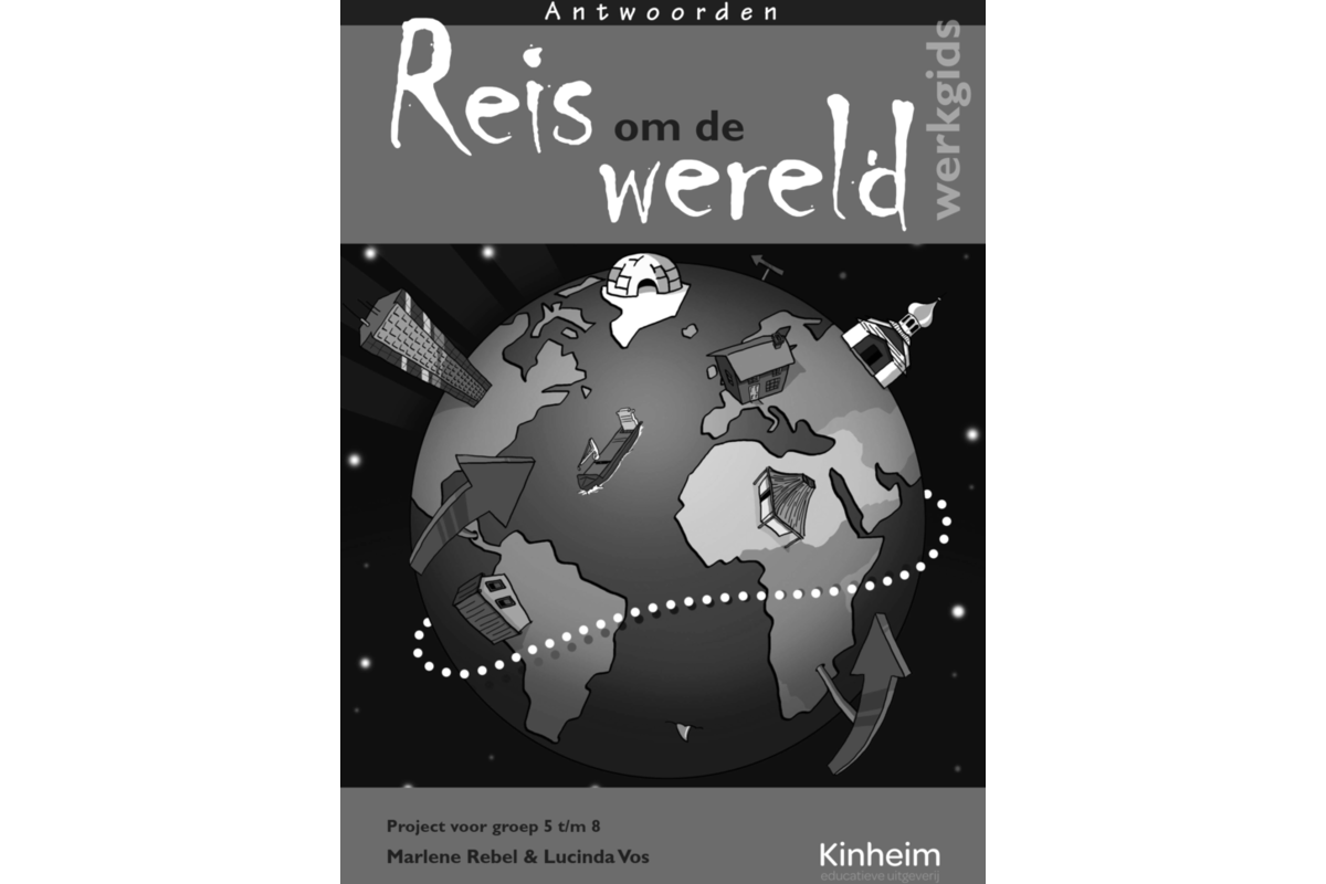 Reis om de wereld werkgids antwoorden