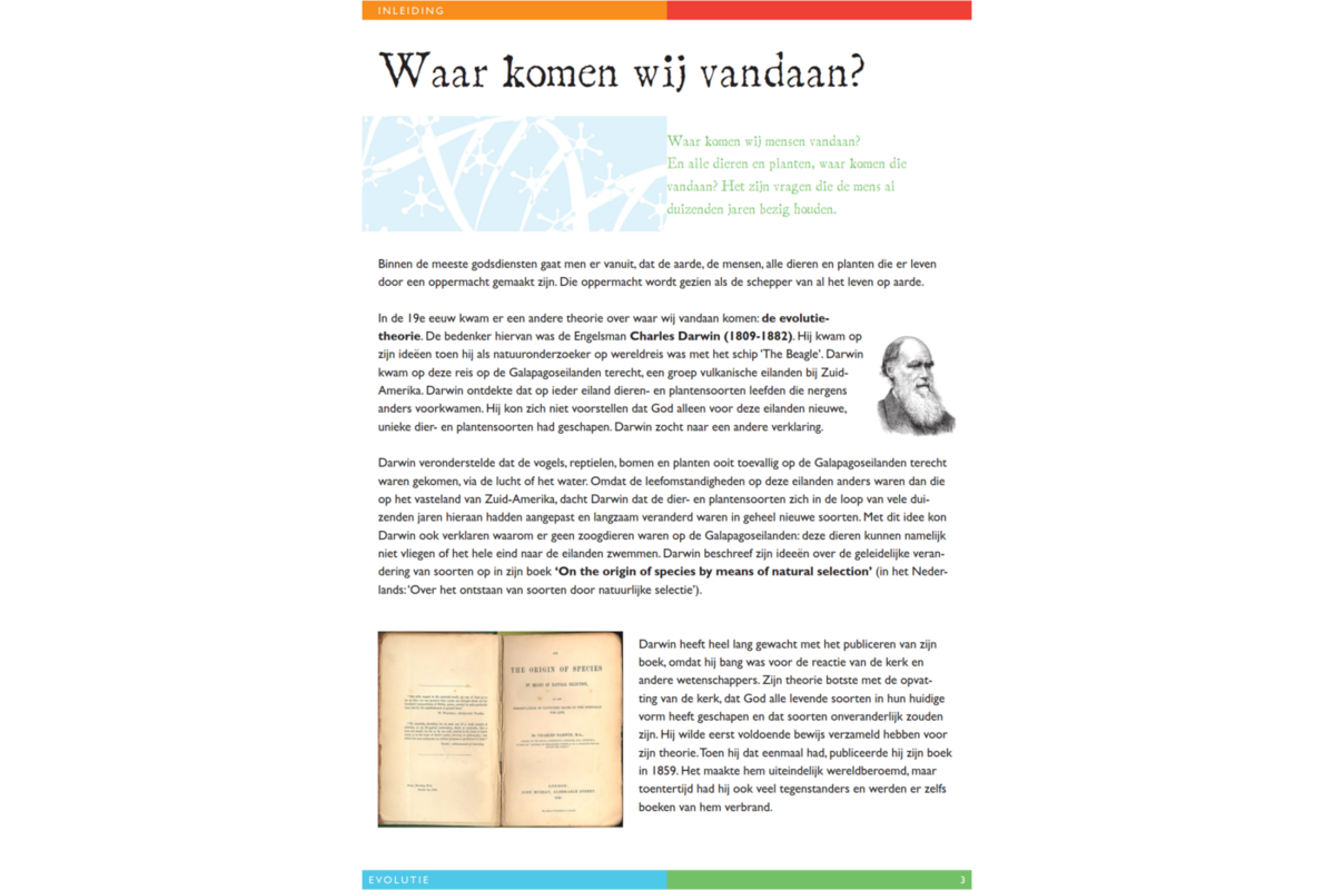 Evolutie werkgids (5 stuks)