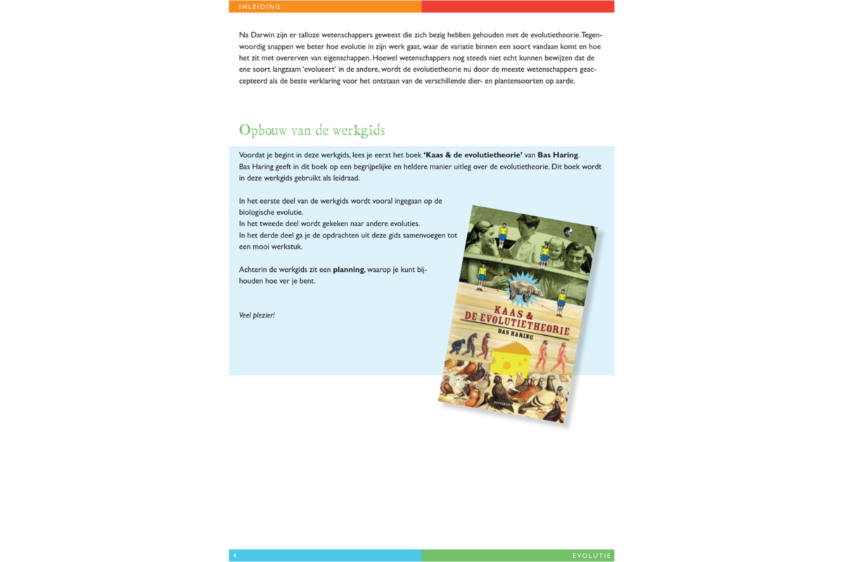 Evolutie werkgids (5 stuks)