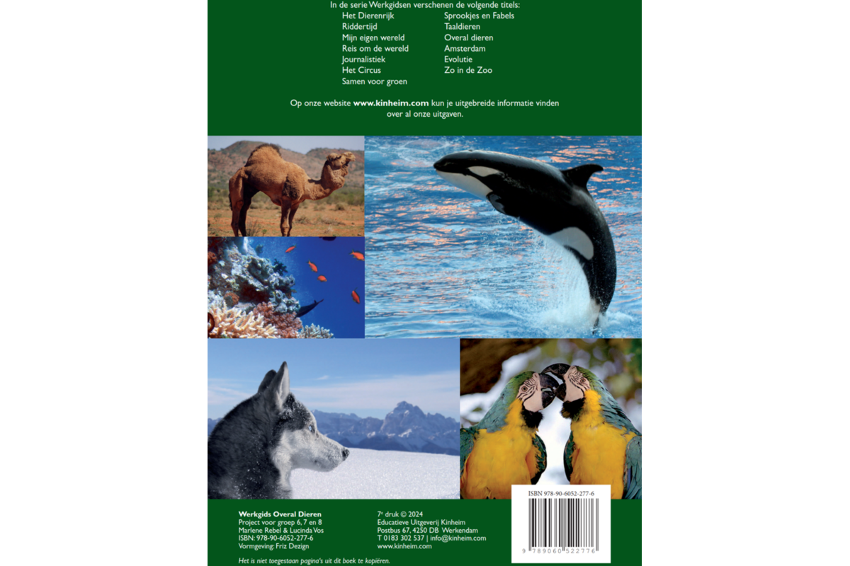 Overal dieren werkgids (5 stuks)