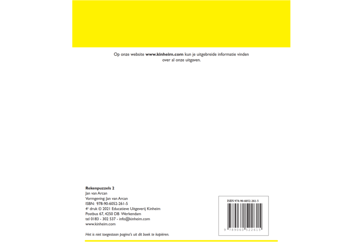 Rekenpuzzels 2 (5 stuks)