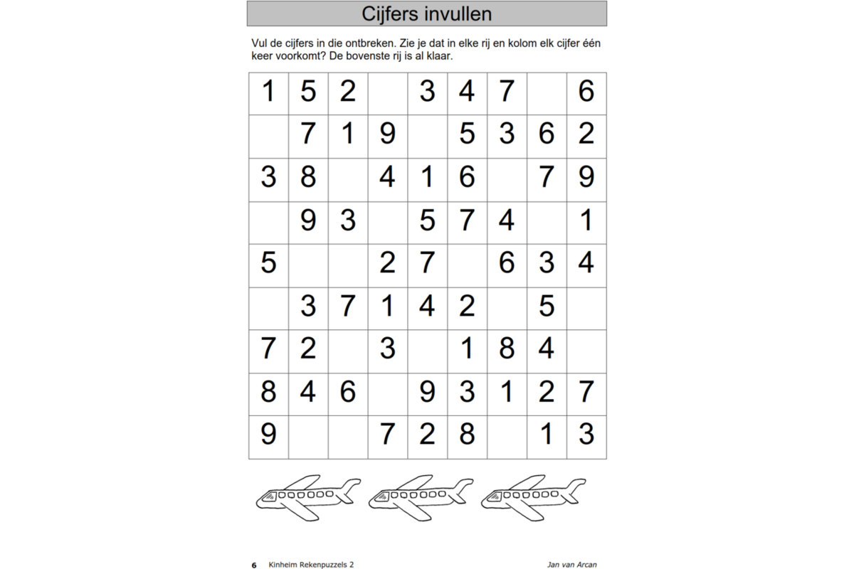 Rekenpuzzels 2 (5 stuks)