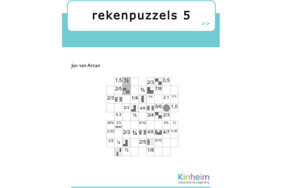 Rekenpuzzels 5 (5 stuks)