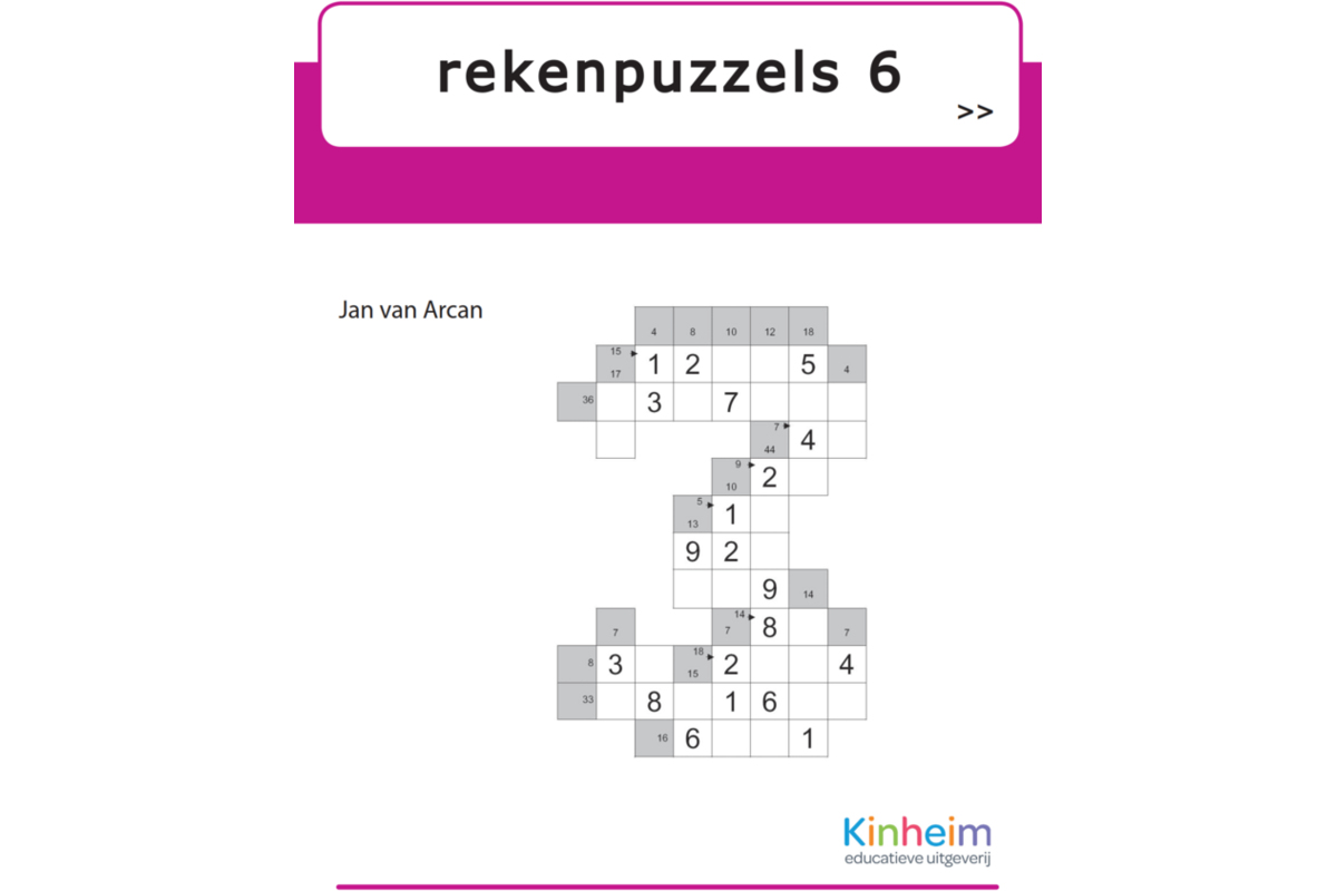 Rekenpuzzels 6 (5 stuks)