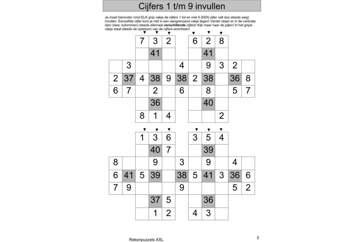 Rekenpuzzels XXL
