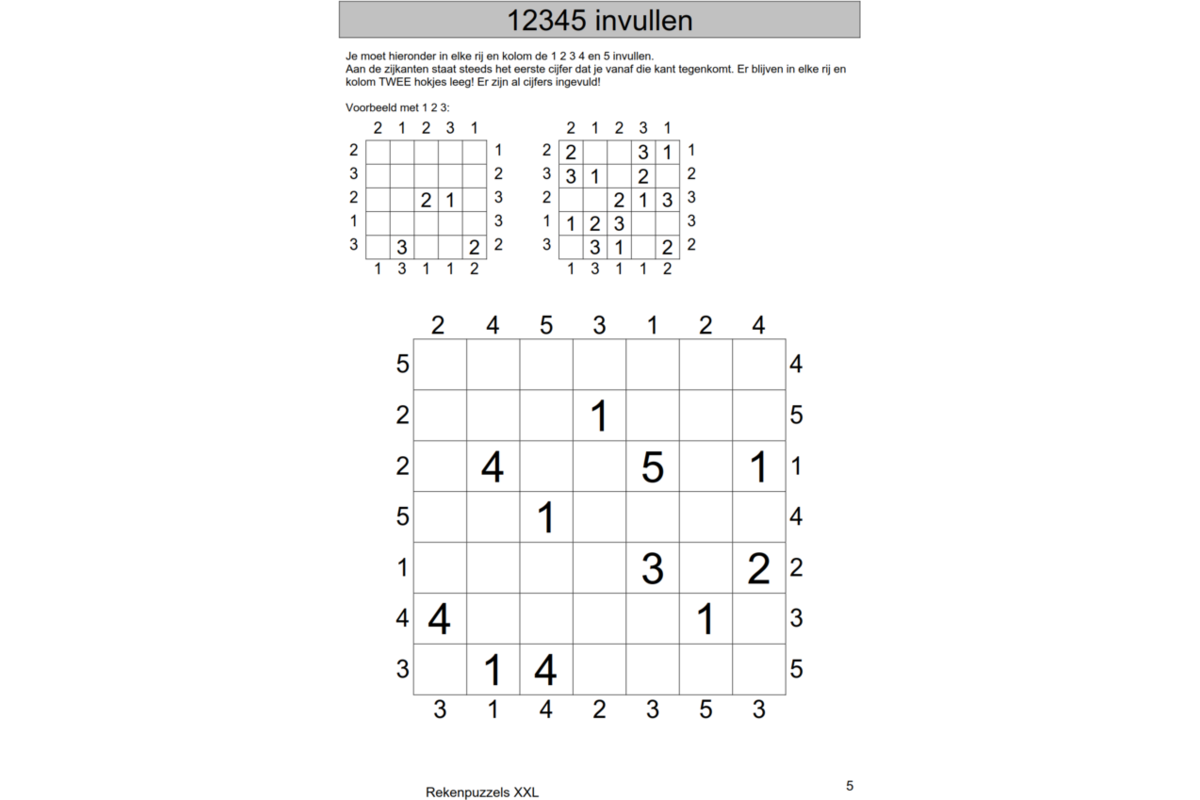 Rekenpuzzels XXL