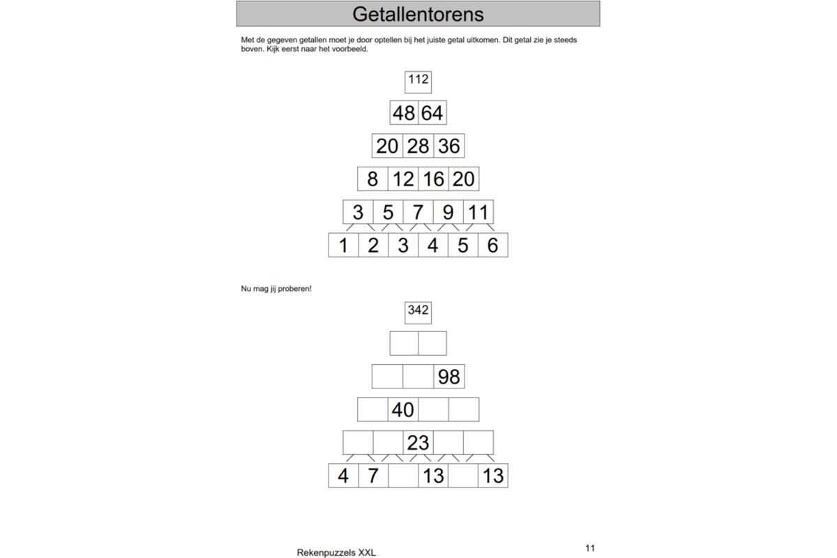 Rekenpuzzels XXL