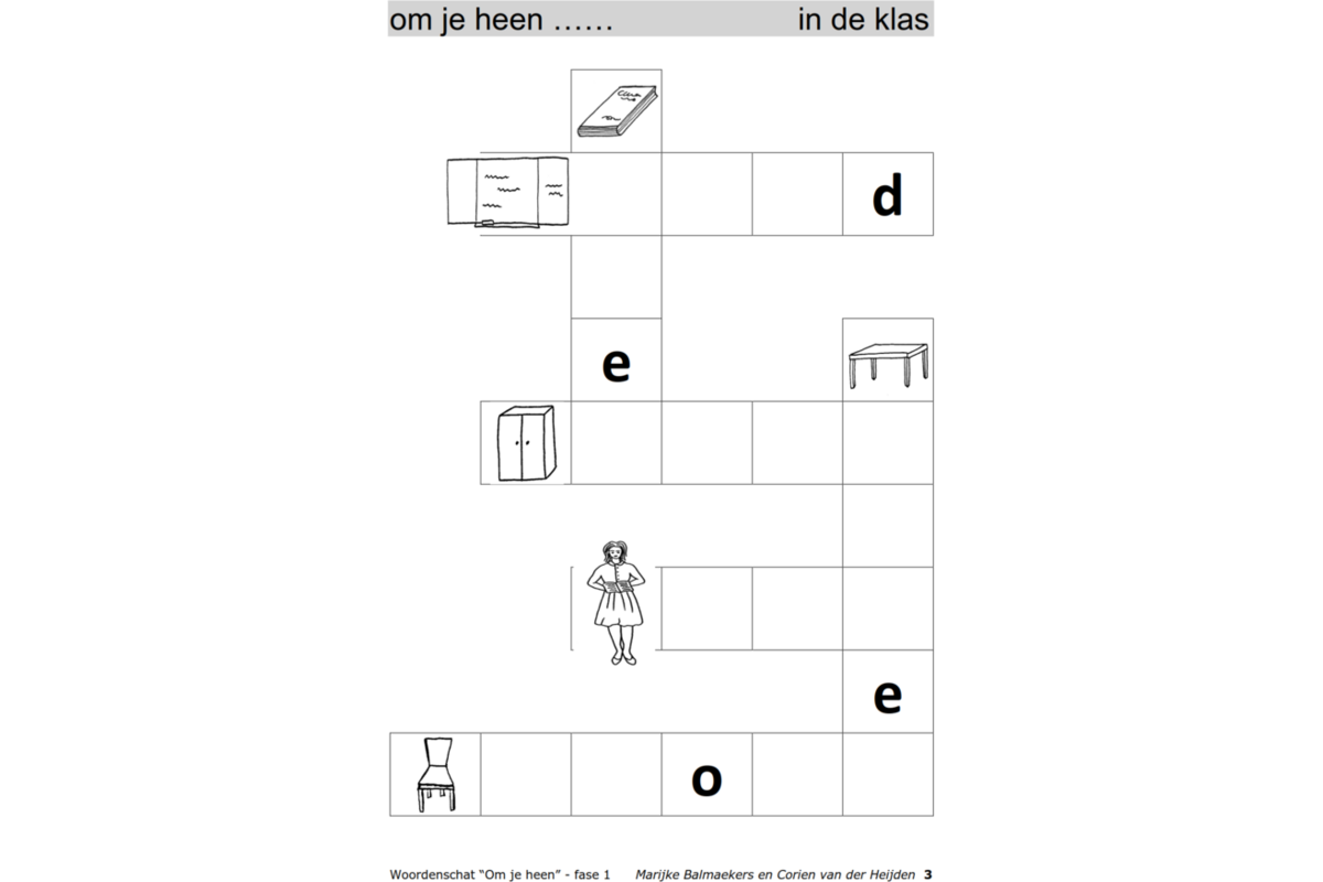 Woordenschat fase 1 (5 stuks)