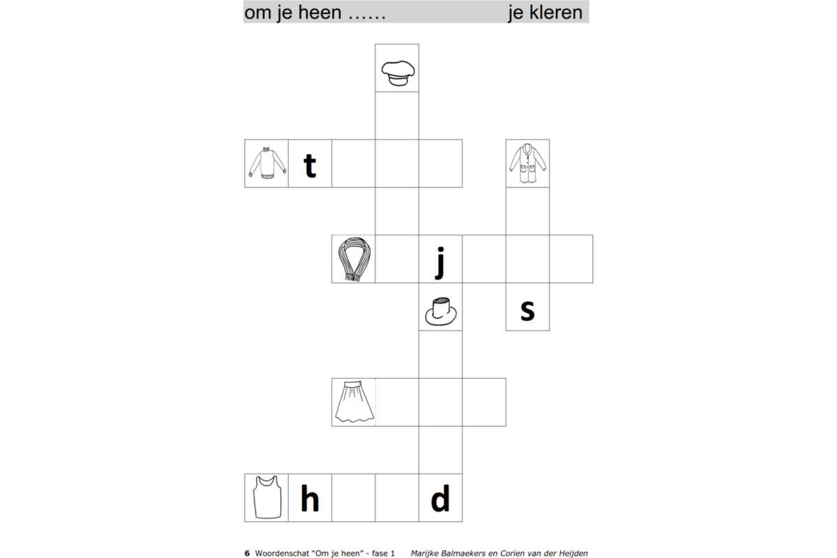 Woordenschat fase 1 (5 stuks)