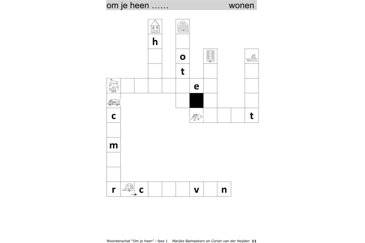 Woordenschat fase 1 (5 stuks)