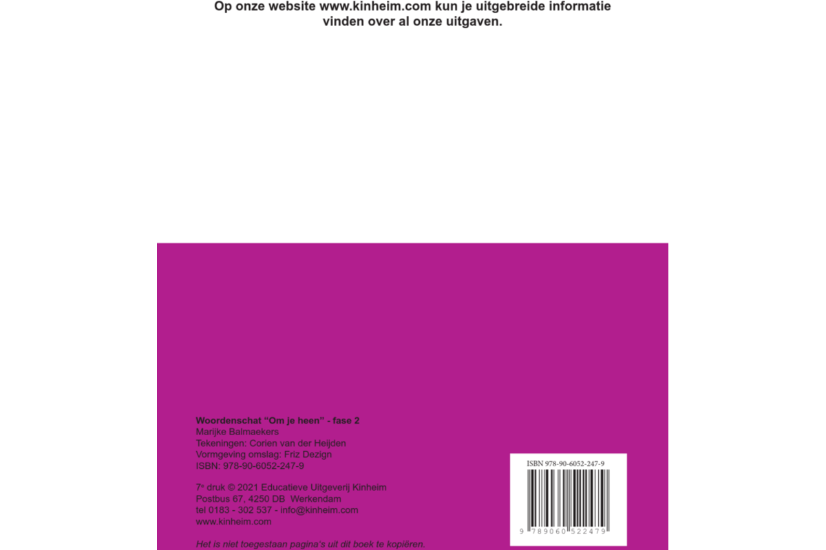 Woordenschat fase 2 (5 stuks)
