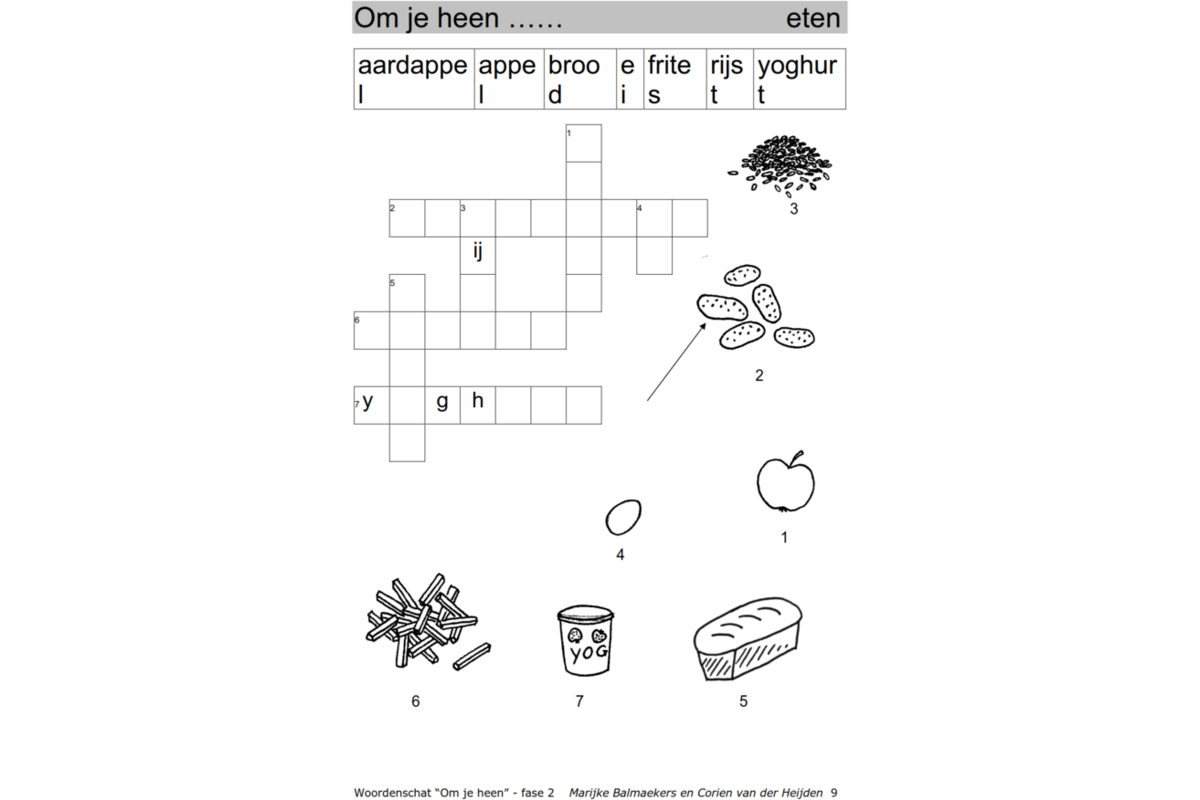 Woordenschat fase 2 (5 stuks)