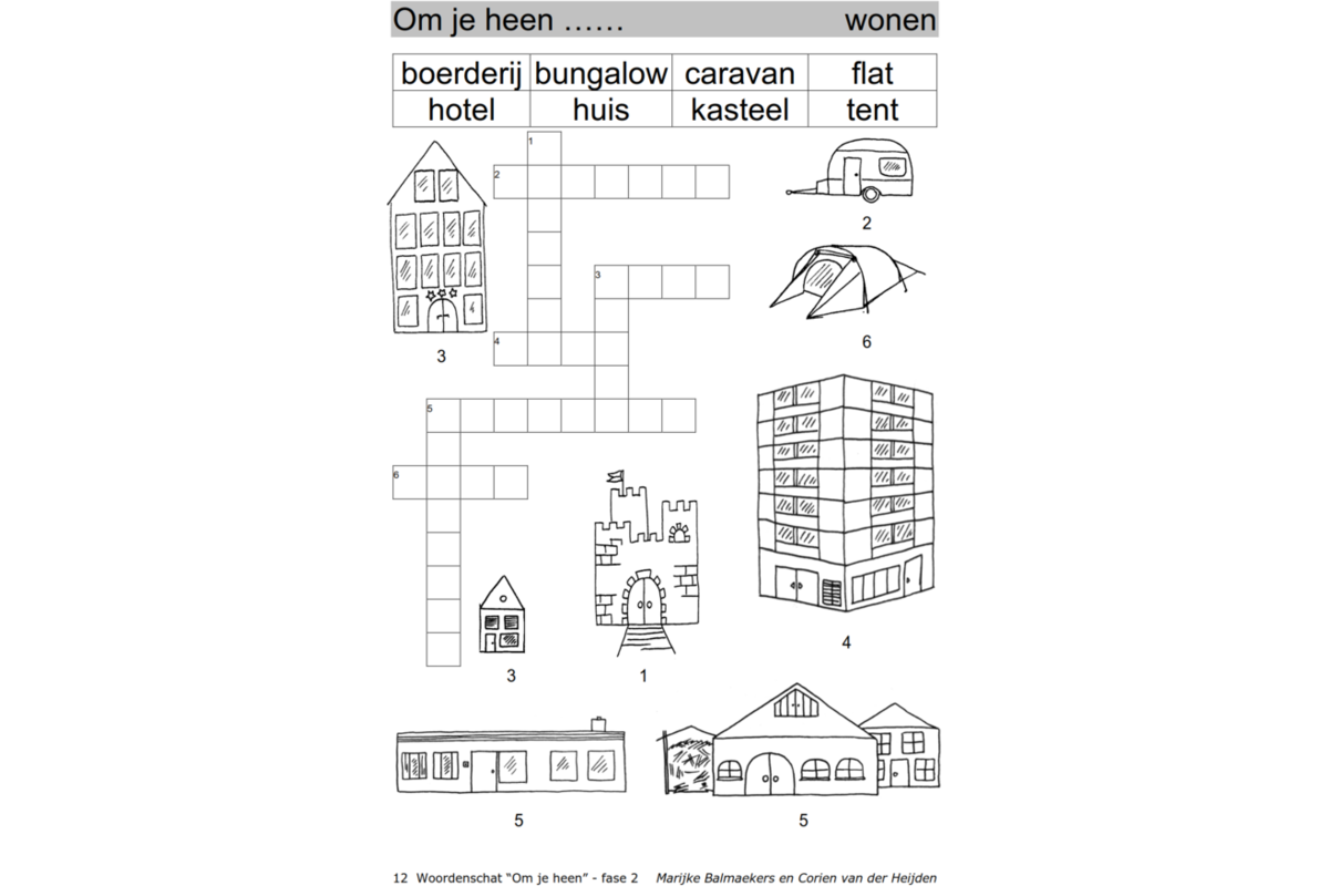 Woordenschat fase 2 (5 stuks)