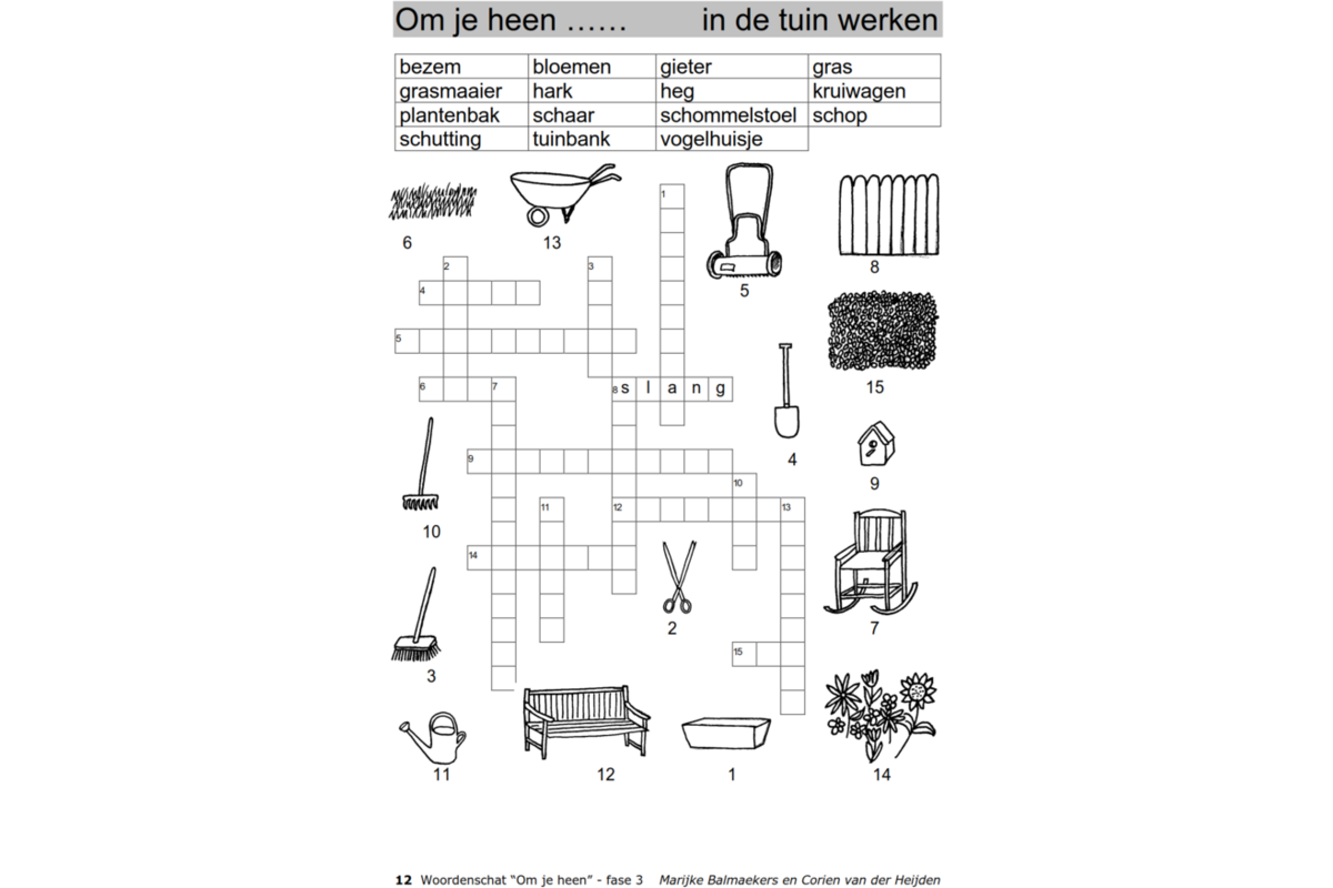 Woordenschat fase 3
